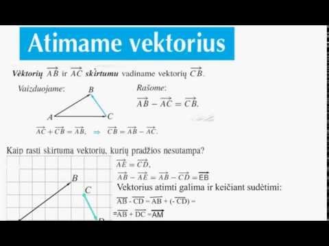Atimame vektorius