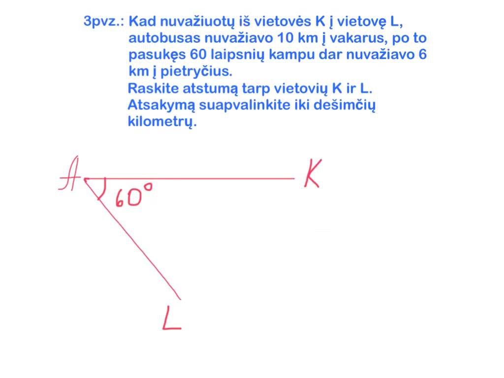 Kosinusų teorema