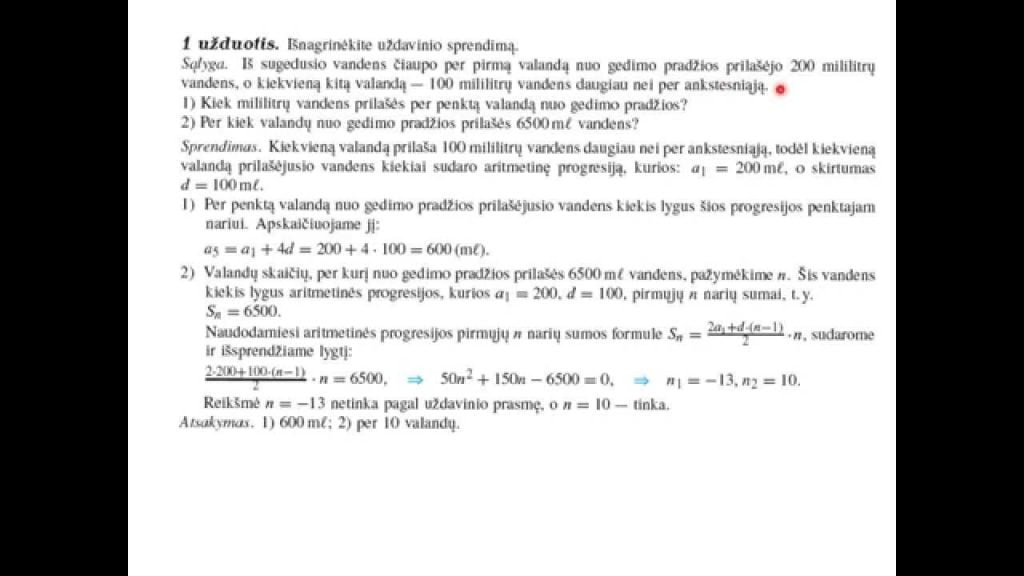 Procentai ir progresijos