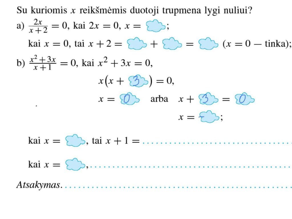 Trupmeninės lygtys. Racionalios lygtys