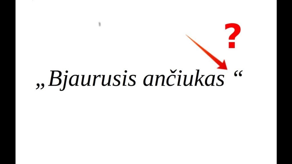 Kaip žinoti, kur dėti tarpelius rašant?