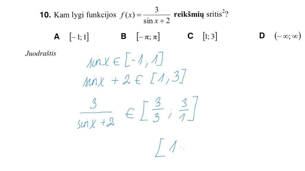 Matematikos valstybinis brandos egzaminas (2018)
