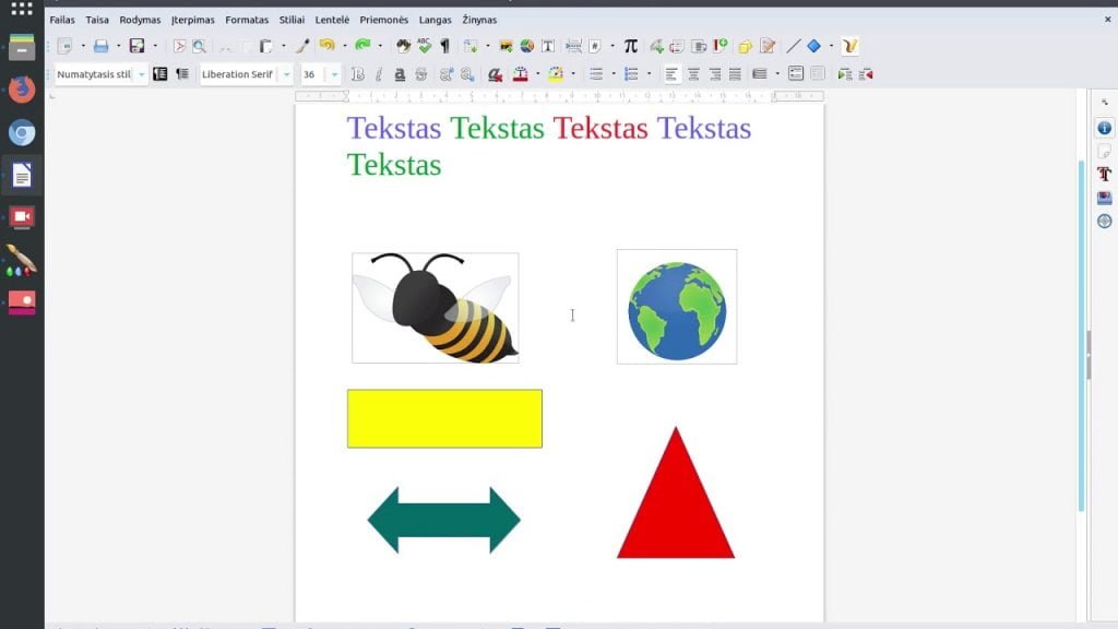 Klaviatūra – 5 dalis. Delete ir backspace. 5 klasei