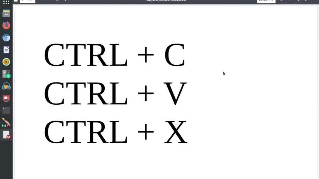 Klaviatūra – 9 dalis. Deriniai CTRL+C, CTRL+V, CTRL+X. 5 klasei
