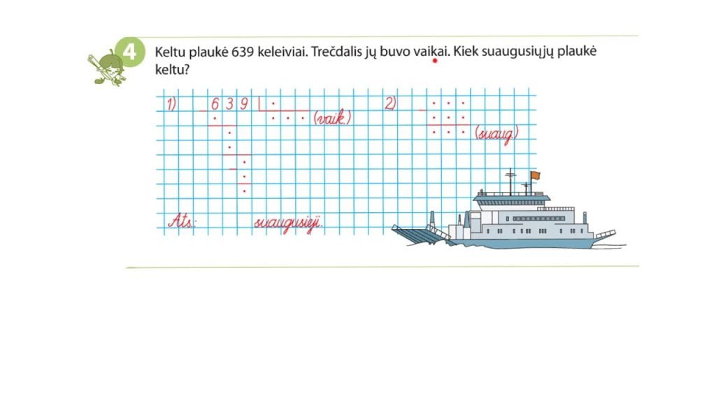 Dalyba kampu. Antra pamoka.