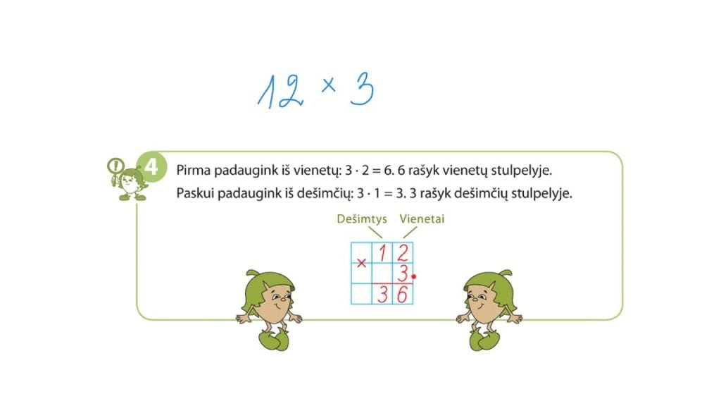 Daugyba iki 1000. Pirma pamoka.