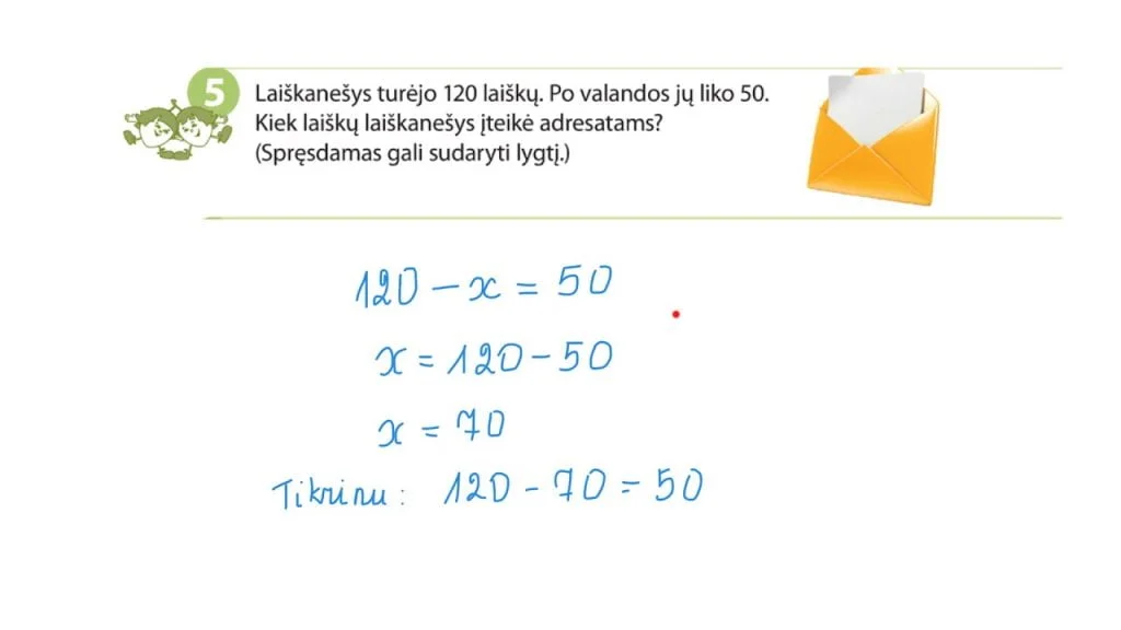 Lygtys. Trečia pamoka.