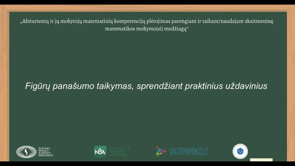 Figūrų panašumo taikymas